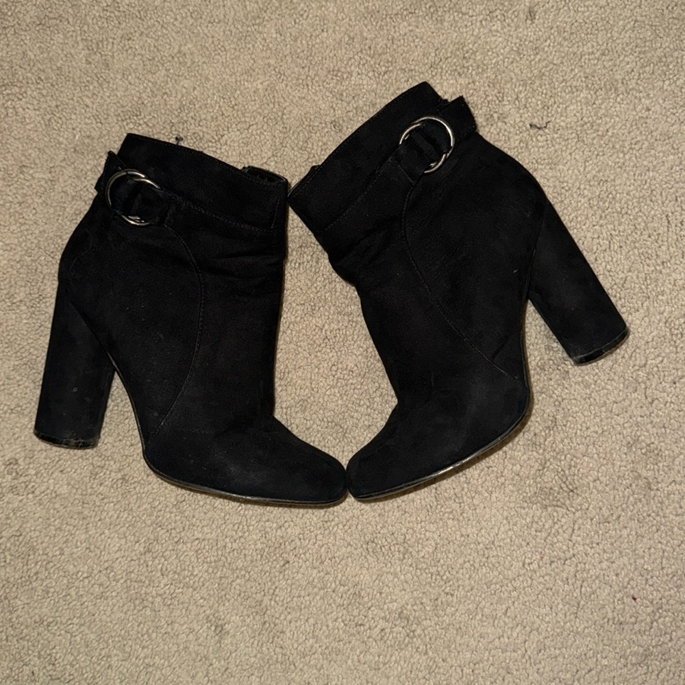 Black booties